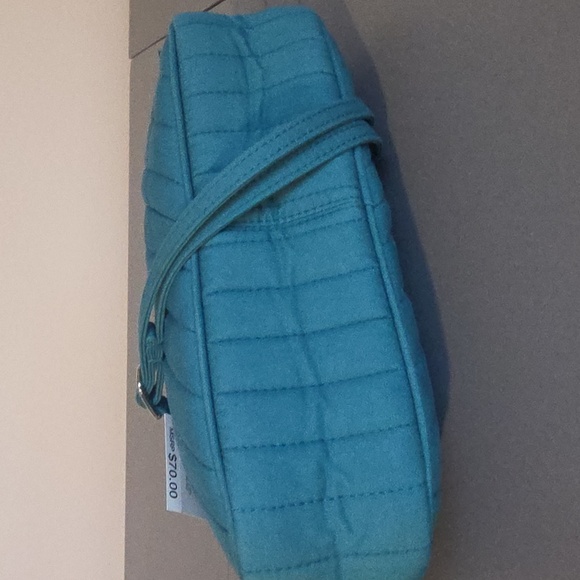 VERA BRADLEY NWT Frannie Mini Crescent Forever Green Crossbody - Picture 12 of 13